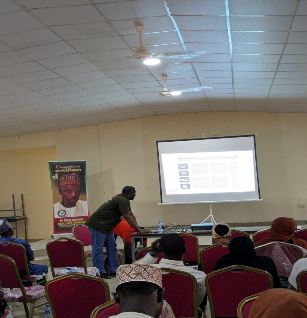 Training of data collectors and LGA supervisors on data collection protocols